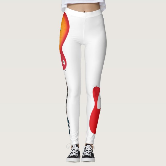 ICONIC ELECTRIC GUITARS LEGGINGS (Vorderseite)