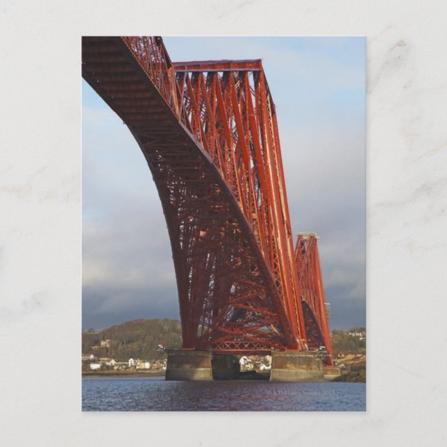 Iconic Forth Rail Bridge Postkarte (Vorderseite)
