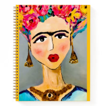 Iconic Frida Kahlo Notebook