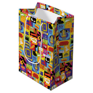 Iconic FRIENDS™-Muster Mittlere Geschenktüte