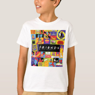 Iconic FRIENDS™-Muster T-Shirt