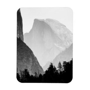 Iconic Halb Dome Rock Face   Yosemite Valley Magnet