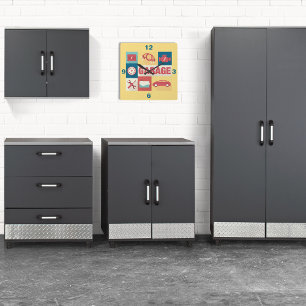 Iconic Iconic, berufliches Kraftfahrzeug Quadratische Wanduhr