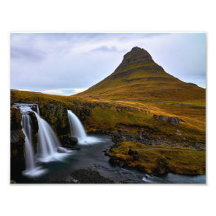 Iconic Kirkjufell Island Foto Erweiterung