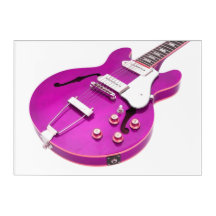 ICONIC LILA ELECTRIC GUITAR 10x14