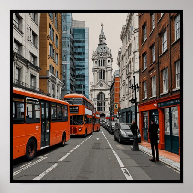 Iconic London Poster (Vorne)