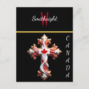 Iconic Maple Elegance Postkarte