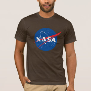 Iconic NASA Angepasst Cotton T - Shirt (Earth Brow