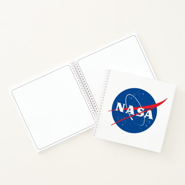 Iconic NASA Art Notebook (White Spiral) Notizbuch (Innenseite)