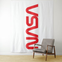 Iconic NASA Circa 88" x 104" Rakete weiß