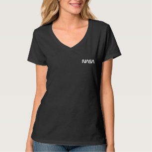Iconic NASA Circa Eclipse Black Cotton T-Shirt
