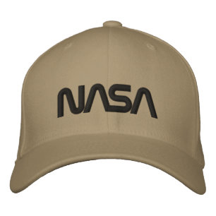 Iconic NASA Circa Jupiter Beige Wool Bestickte Baseballkappe