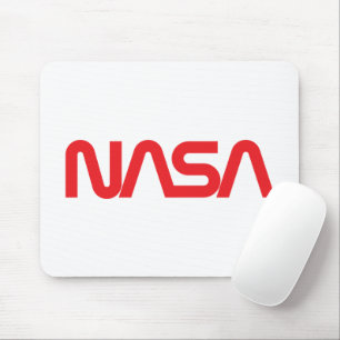 Iconic NASA Circa Mousepad (Rocket White)