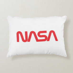 Iconic NASA Circa Rocket White Grade A Cotton Dekokissen