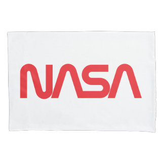 Iconic NASA Circa Rocket White Standard Kissenbezug