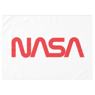 Iconic NASA Circa Tablecloth (Rocket White) Tischdecke