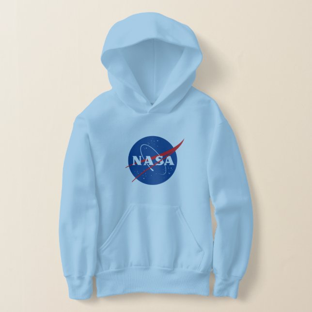 Iconic NASA Girls’ Uranus Blue Hoodie (XS-XL) (Ablage )