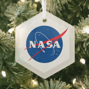 Iconic NASA Holiday Ornament (Saturn Hexagon)