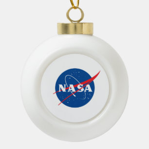 Iconic NASA Keramik Holiday Ornament (Ball)