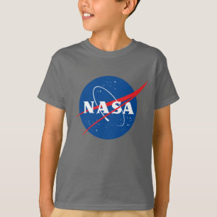 Iconic NASA Kids’ Dark Side Gray T - Shirt (XS-XL)