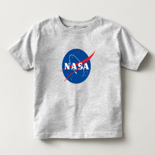 Iconic NASA Kleinkind T - Shirt (Mercury Gray)