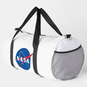 Iconic NASA Large Duffel Bag (Rocket White) Duffle Bag