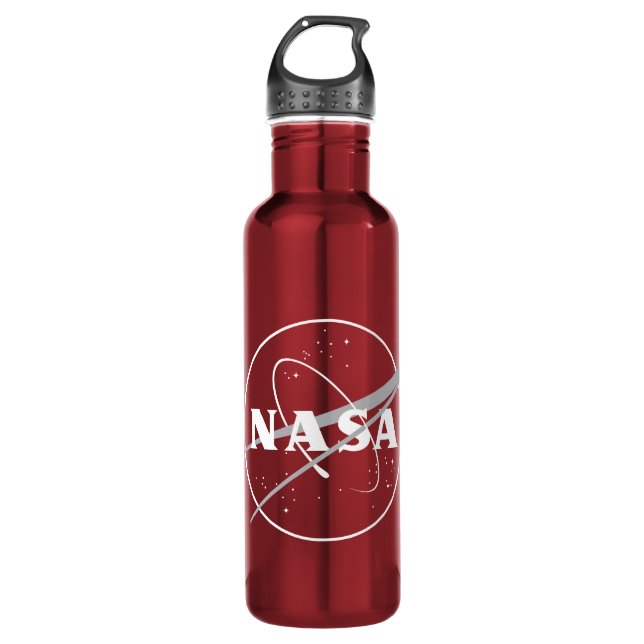 Iconic NASA Mars Red 24 oz Edelstahlflasche (Vorderseite)