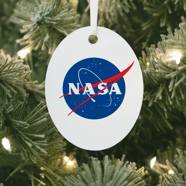 Iconic NASA Metal Holiday Ornament (Orbit Ellipse) (InSitu)