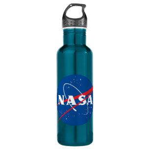 Iconic NASA Neptune Blue 24 oz Edelstahlflasche