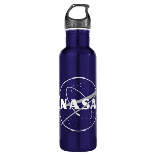 Iconic NASA One-Color Night Sky Blue Edelstahlflasche