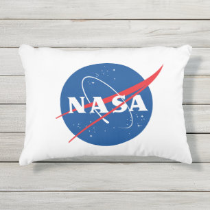 Iconic NASA Rocket White 12 Zoll x 16 Zoll Kissen Für Draußen