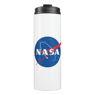 Iconic NASA Rocket White 16 oz Thermosbecher