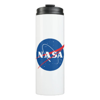 Iconic NASA Rocket White 16 oz Thermosbecher