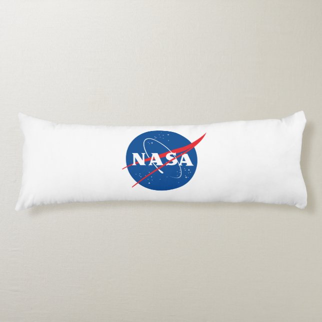 Iconic NASA Rocket White Student Value Seitenschläferkissen (Vorderseite)