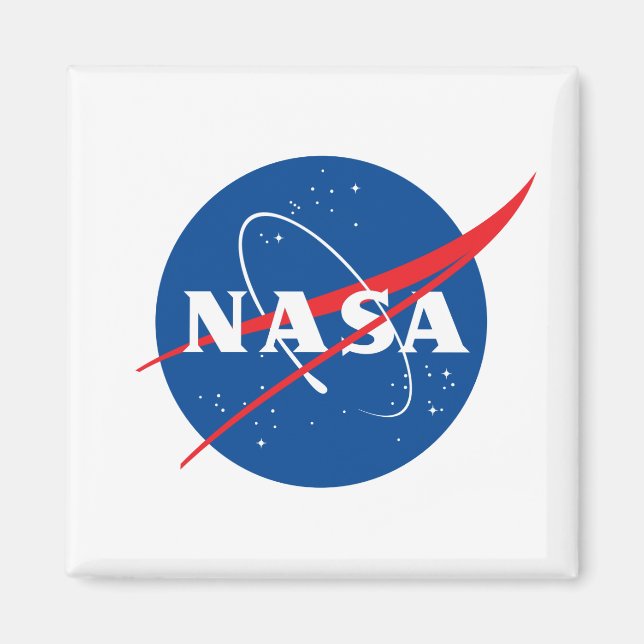 Iconic NASA Square Magnet (Student Value Edit) (Vorne)