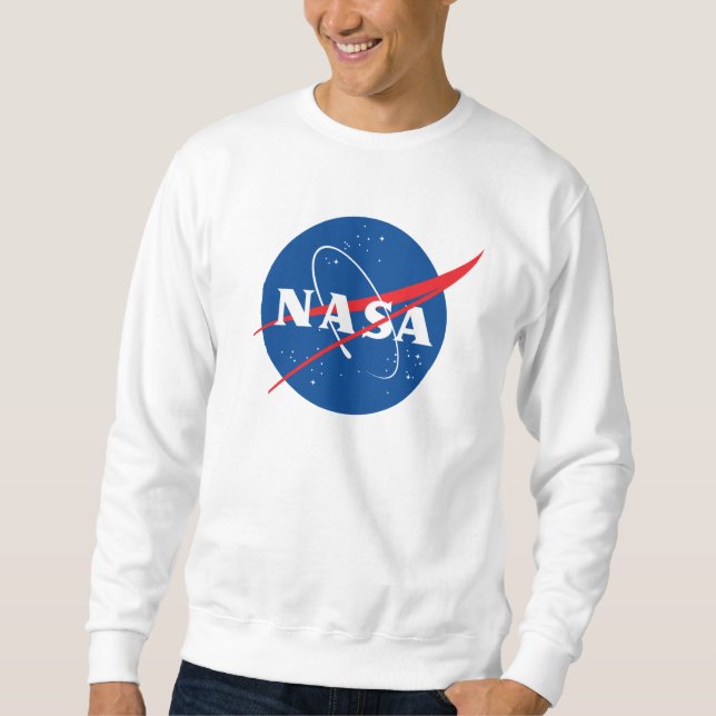 Iconic NASA Sweatshirt (Rocket White) (Vorderseite)