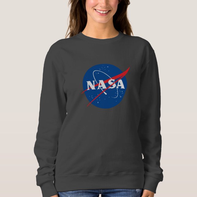 Iconic NASA Women's Sweatshirt (Meteorite Gray) (Vorderseite)