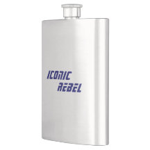 Iconic Rebel Classic Flask