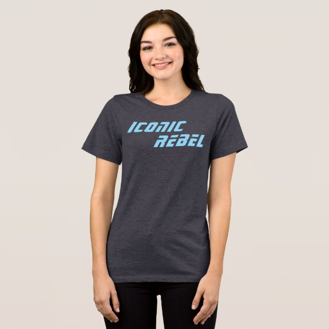 Iconic Rebel T - Shirt (Vorderseite voll)