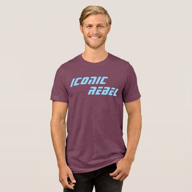 Iconic Rebel T - Shirt (Vorderseite voll)
