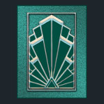 Iconic Shaped Art Deco Poster<br><div class="desc">Wenn Sie sich für den Download entscheiden, macht Ihr Walgreen Store Platinenplakate aus Ihrem Download in verschiedene Größen und in verschiedenen Texturen zu einem sehr guten Preis. Manchmal mit einem Rabatt. Ein Tipp von meinem US-Freund. Für Großbritannien siehe "Digital Printing" online. Ich habe ein Ikonisches Deko Poster/Print in Grün- und...</div>