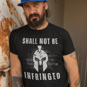 Iconic Spartan Helmet darf nicht durch 2A verletzt T-Shirt