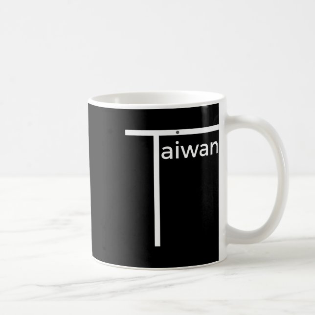 Iconic Taiwan Badminton Team Inspiriert Funny Flag Kaffeetasse (Rechts)