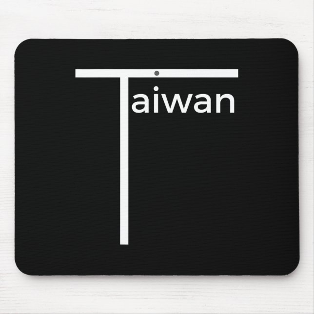 Iconic Taiwan Badminton Team Inspiriert Funny Flag Mousepad (Vorne)