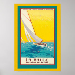 Iconic Vintages Reiseplakat La Baule Poster