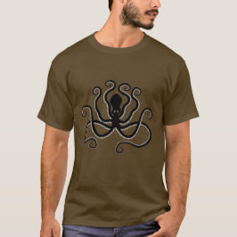 Iconischer Oktopus aus Minoan Marine Style Potteri T-Shirt
