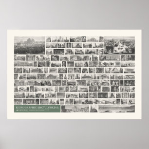 Iconographie - Architekturszenen Poster