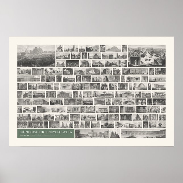 Iconographie - Architekturszenen Poster (Vorne)