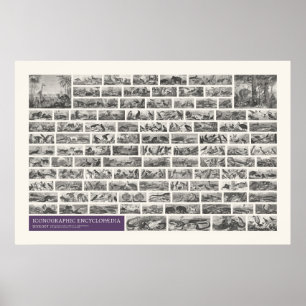 Iconographie - Zoologische Szenen Poster