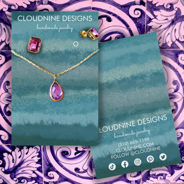 Icons der aquamarin Earring Necklace Juwelier Disp (Von Creator hochgeladen)